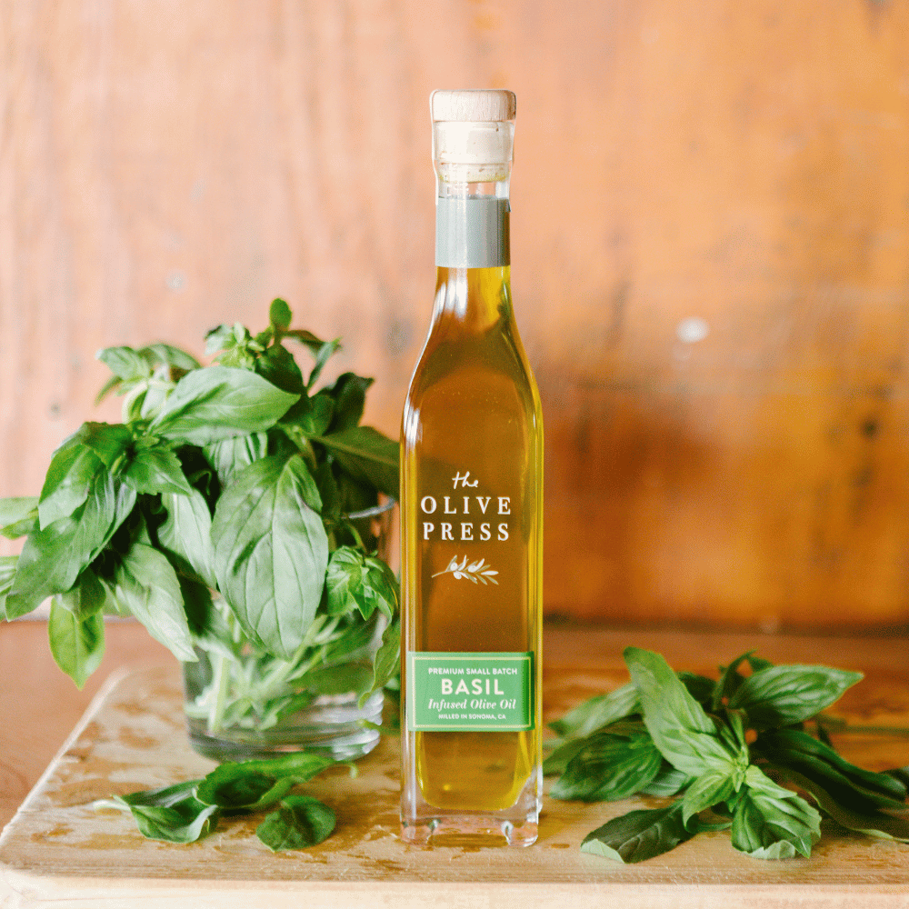 Basil Infused Olive Oil
