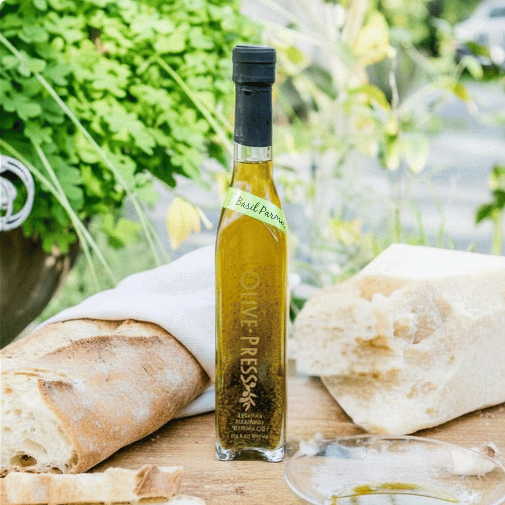 Basil Parmesan Dipping Oil